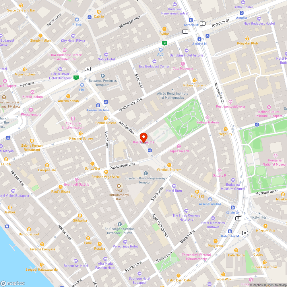 Leparkolt járda bejelentés helye