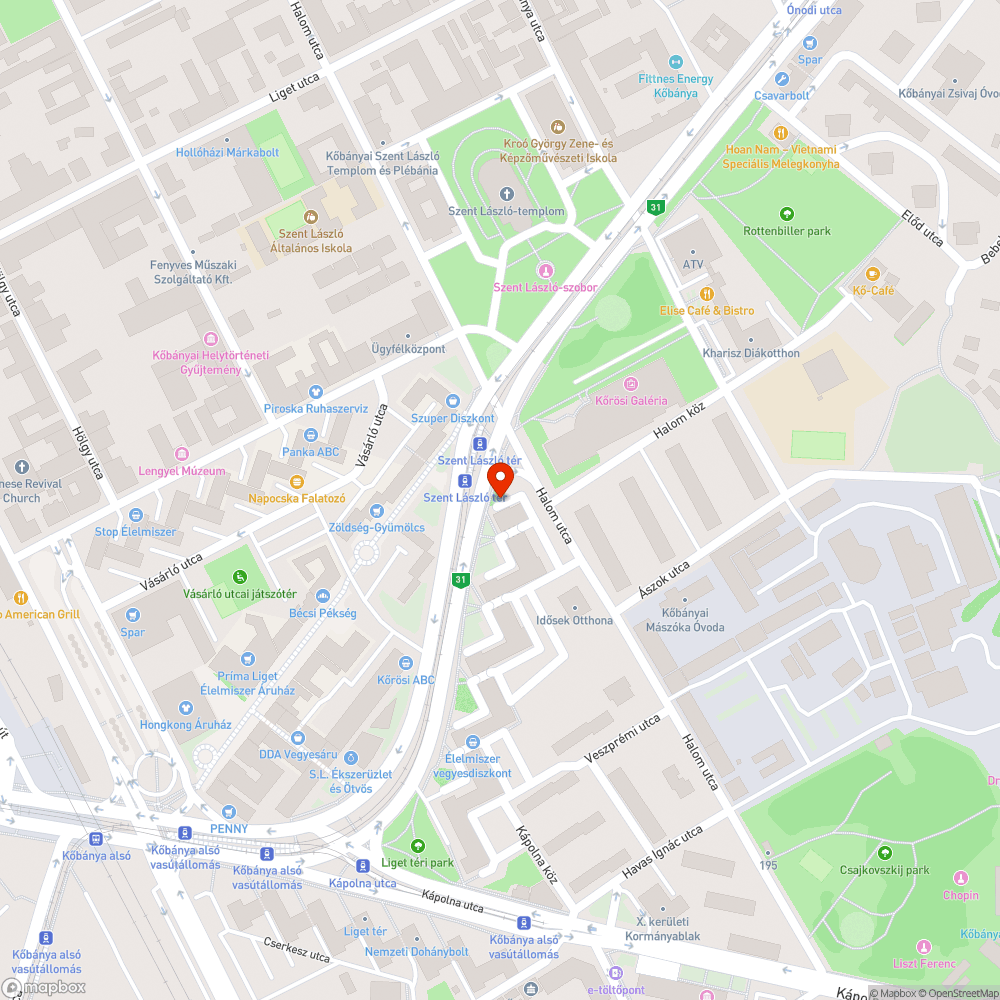 Hiányzó szemetes bejelentés helye