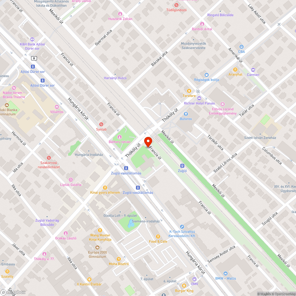 Elhagyott szlovák autó bejelentés helye