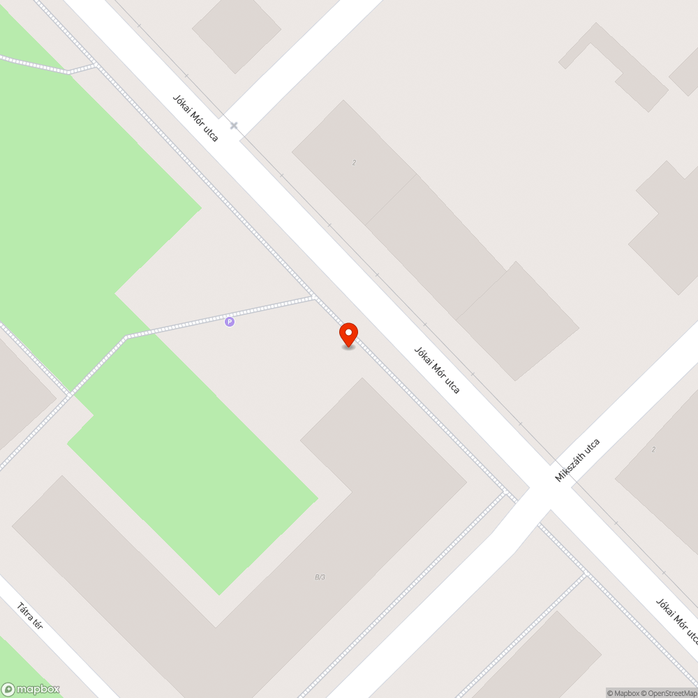 Kátyús járda bejelentés helye