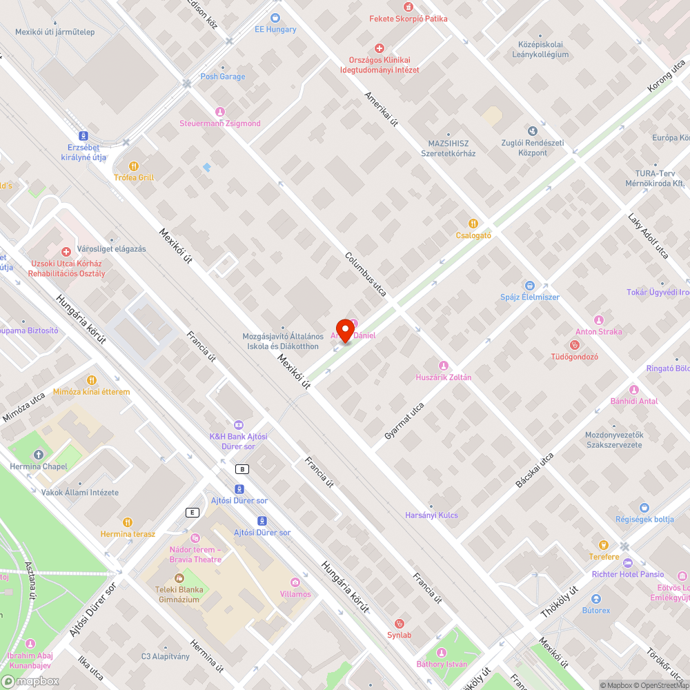 Elhagyott kuka bejelentés helye