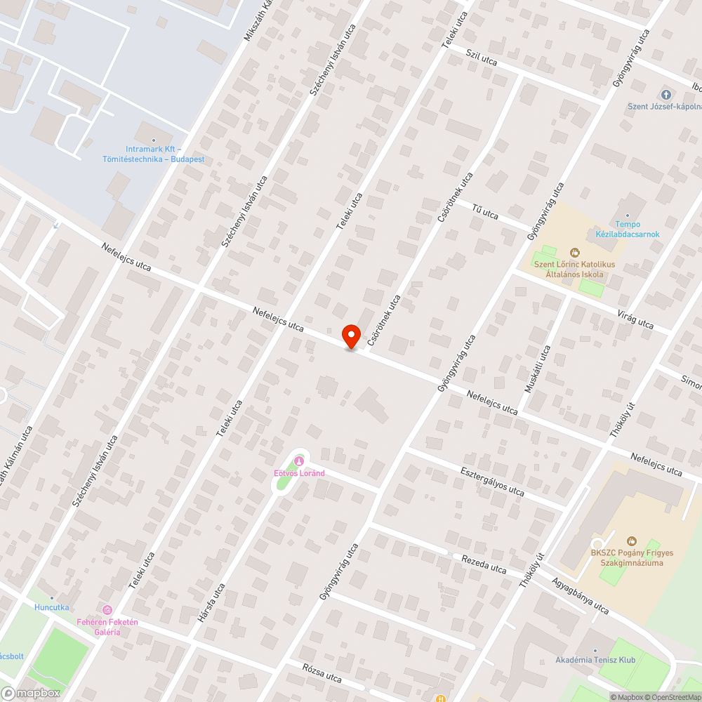 A tervezési határ idáig már nem terjedt ki... bejelentés helye