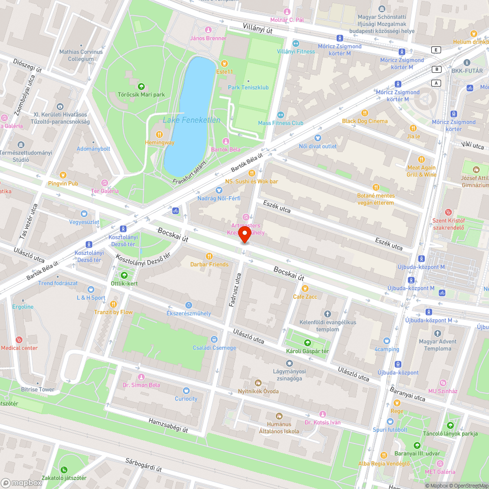 Járhatatlan járda bejelentés helye