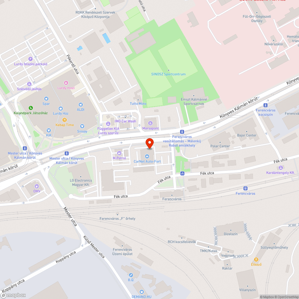 Hibás kijelző a 1344-es villamoson bejelentés helye