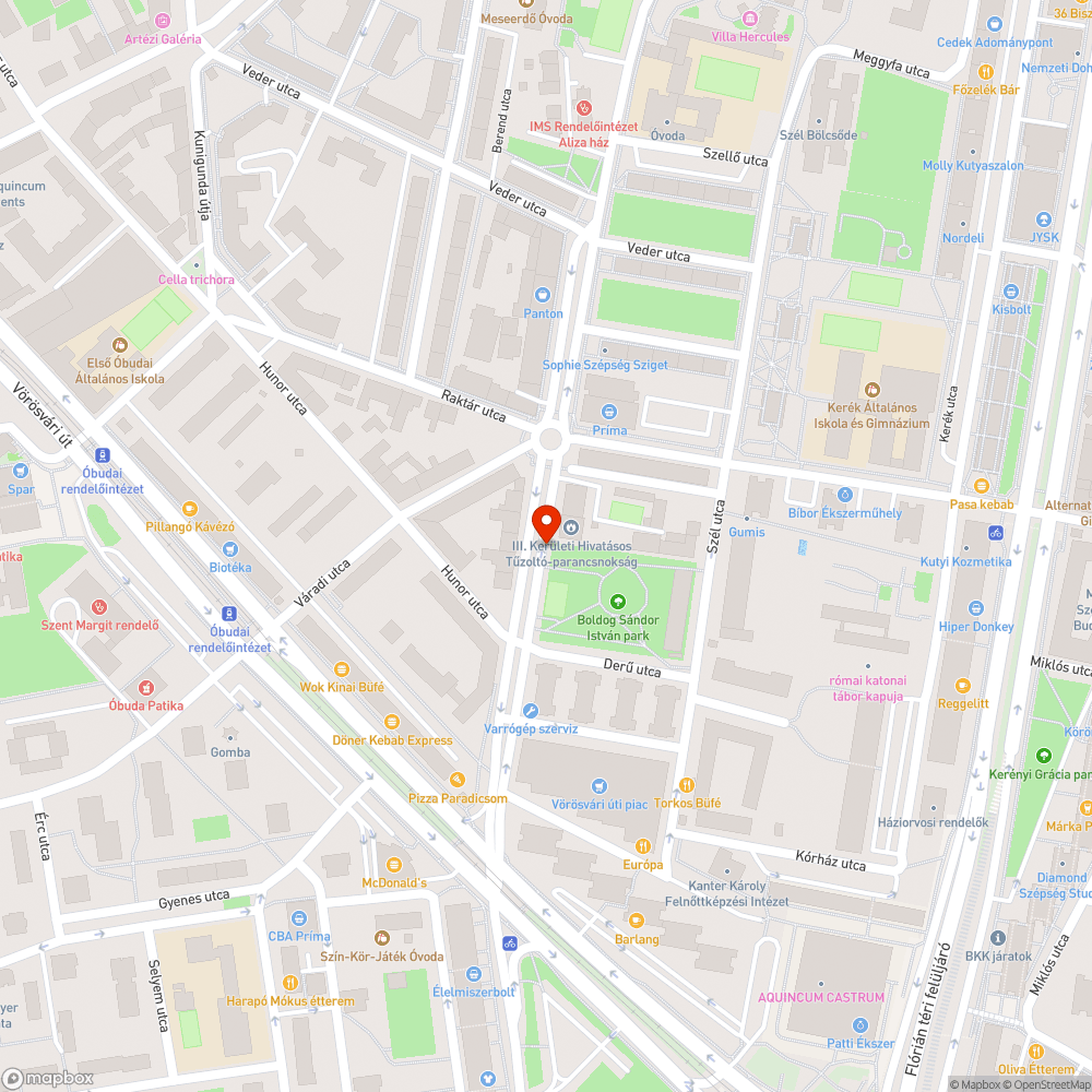 Fa vadhajtasai bejelentés helye