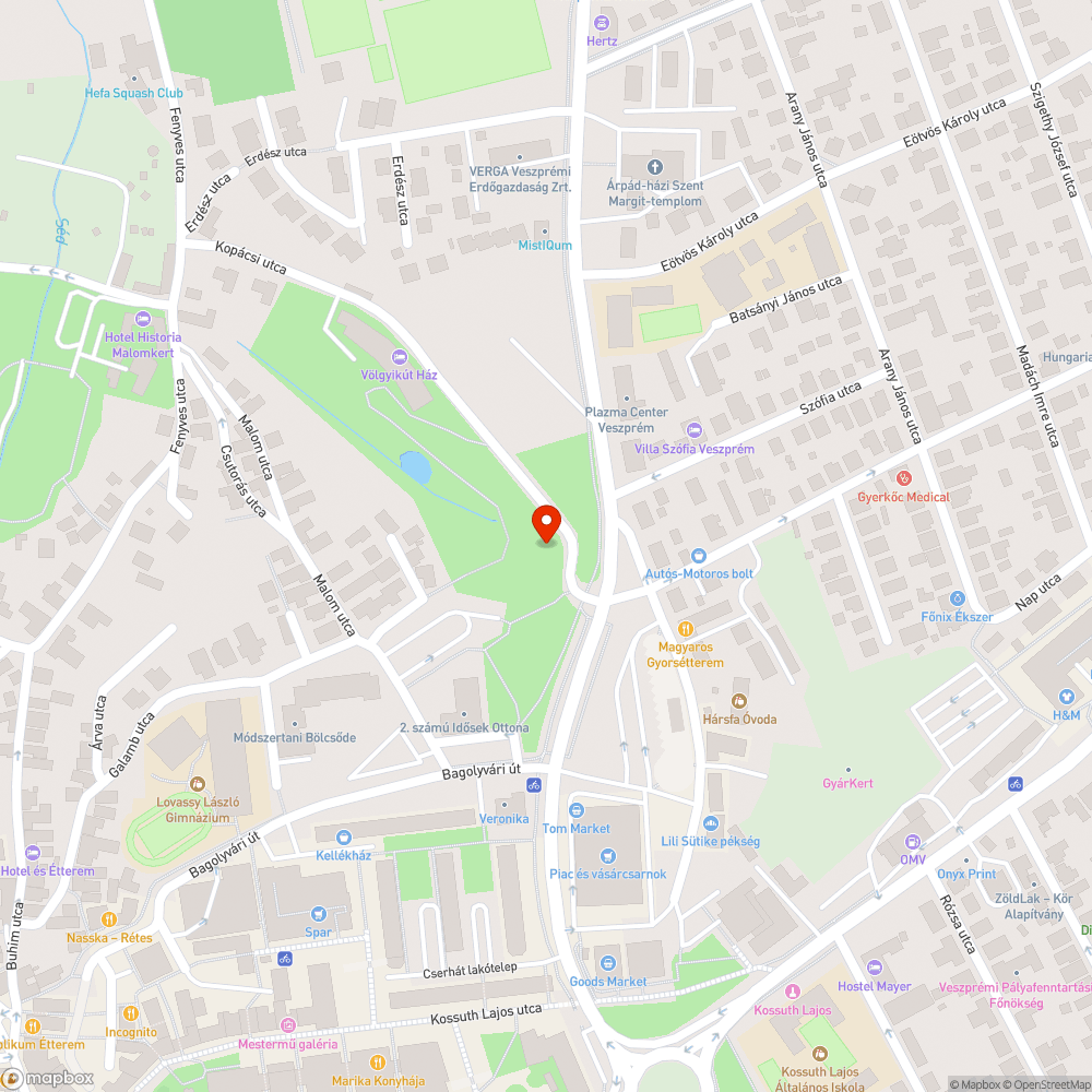 „VHK” Nonprofit Kft. - Karácsonyfa elszállítás bejelentés helye