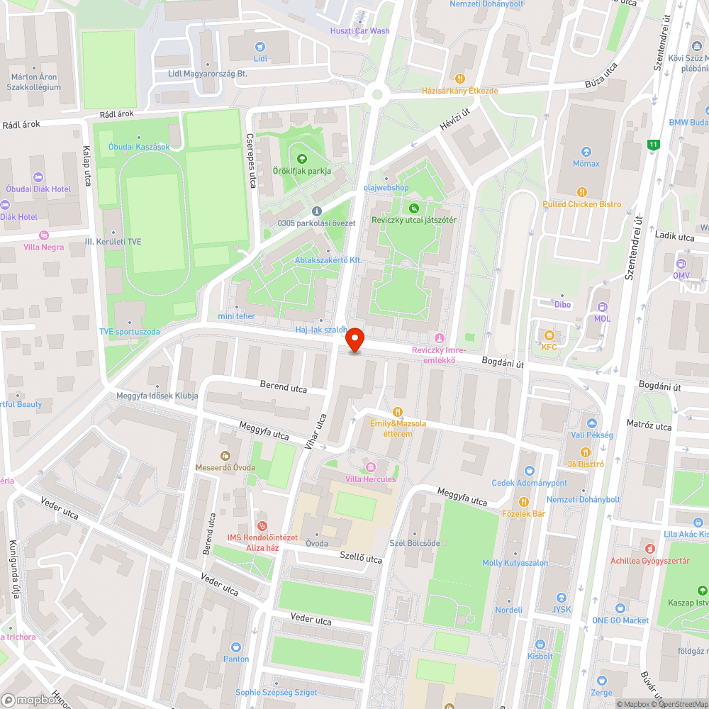 Sitt kupac bejelentés helye