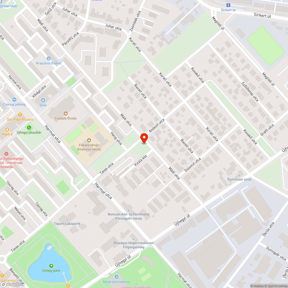 Eldeformálódott tiltó tábla bejelentés helye