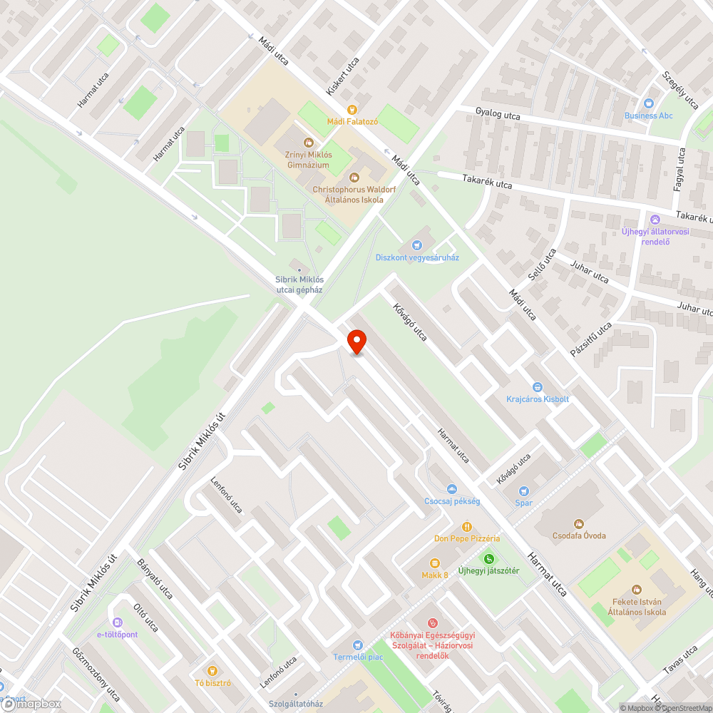 Nekimentek a kisfának bejelentés helye