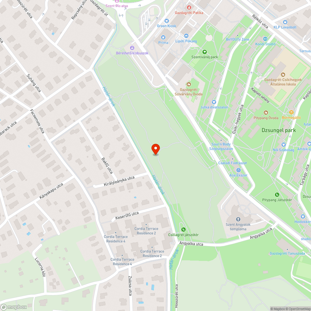 Szemétkupac Madárhegyen bejelentés helye