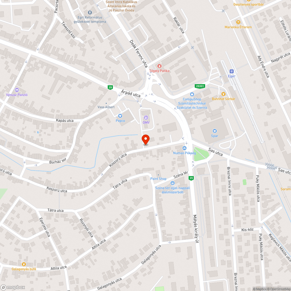 Töredezett, beszakadt járda és vízelvezetés. bejelentés helye