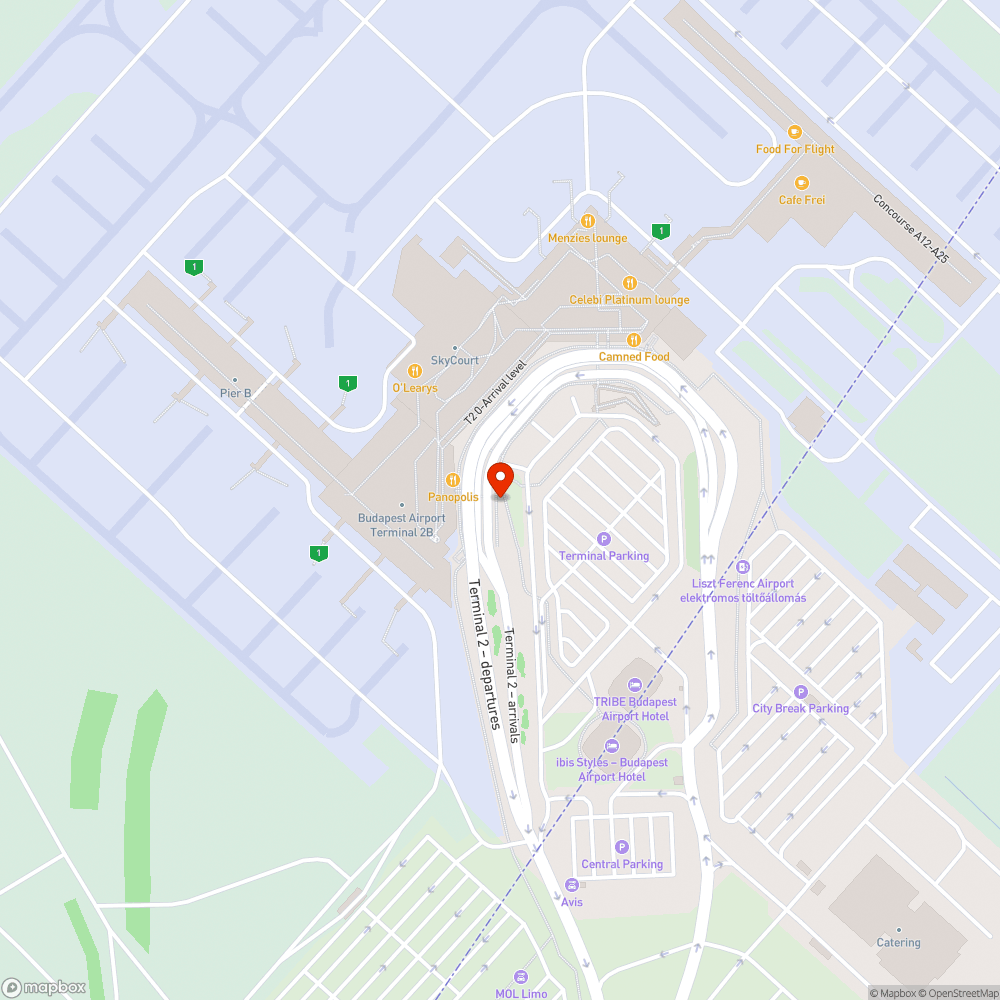 Liszt Ferenc reptéri rámpa szűkítése esővédő miatt... bejelentés helye