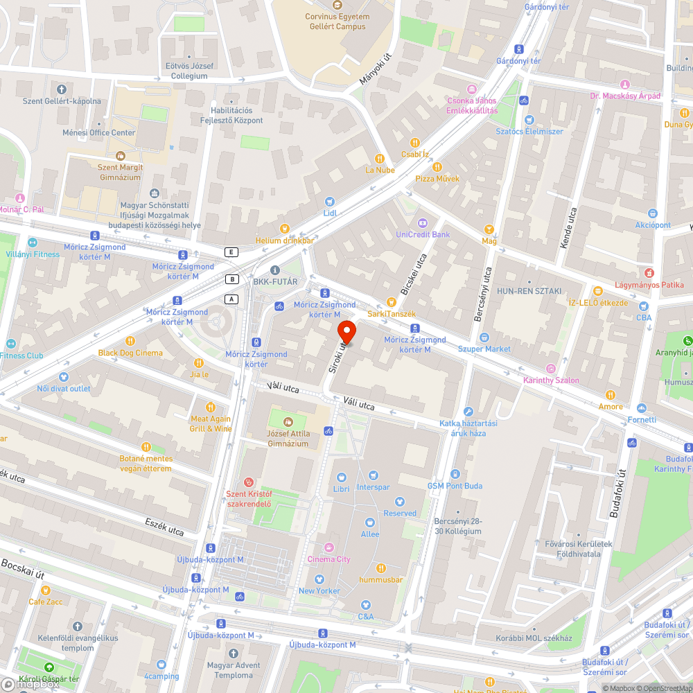 Lehangoló állapotok a Siroki utca fái körül bejelentés helye