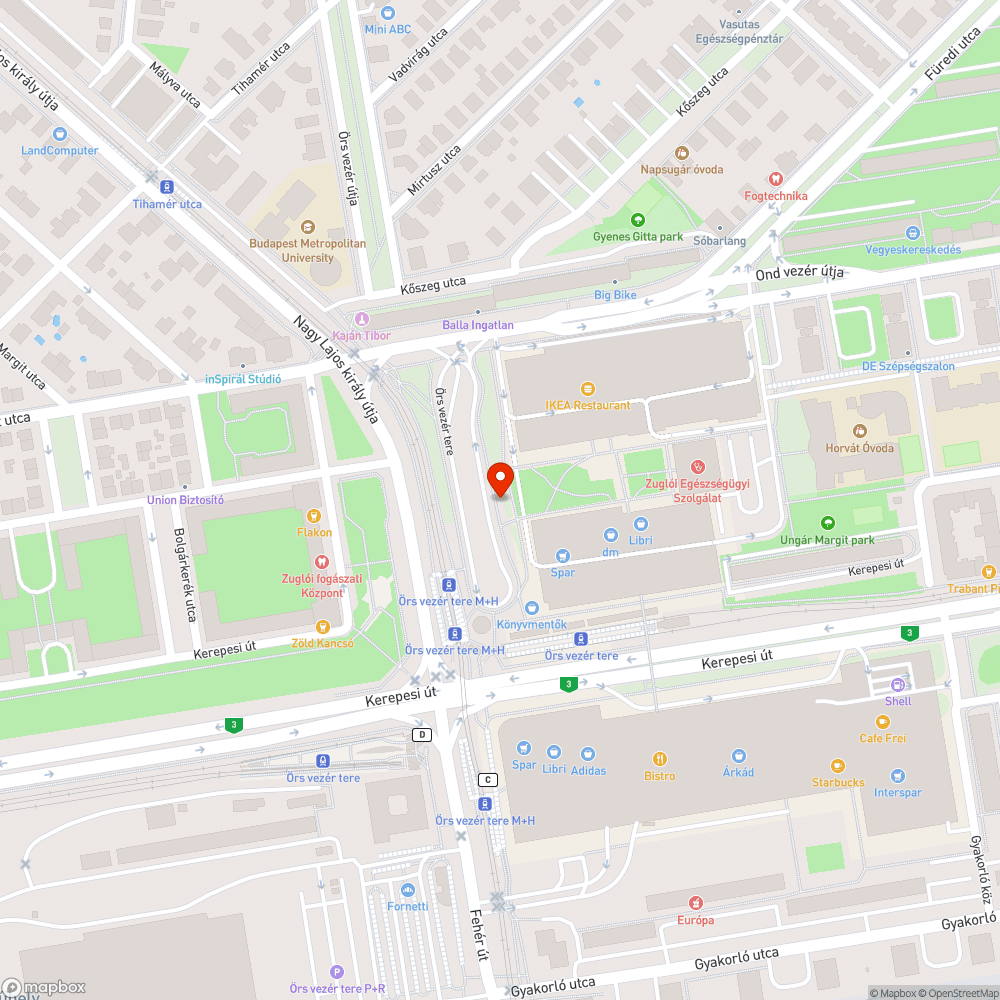 Beszakadt aknafedel bejelentés helye