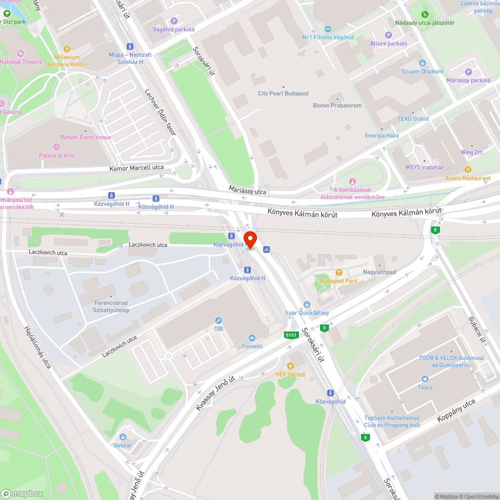 Nyomvályús, balesetveszélyes buszmegálló. bejelentés helye