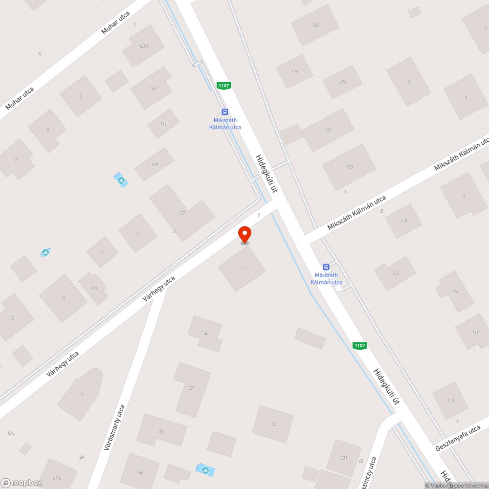 Beszakadt híd bejelentés helye