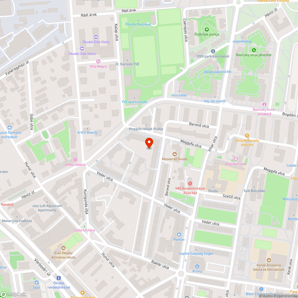 Zoldterulet rendezes bejelentés helye