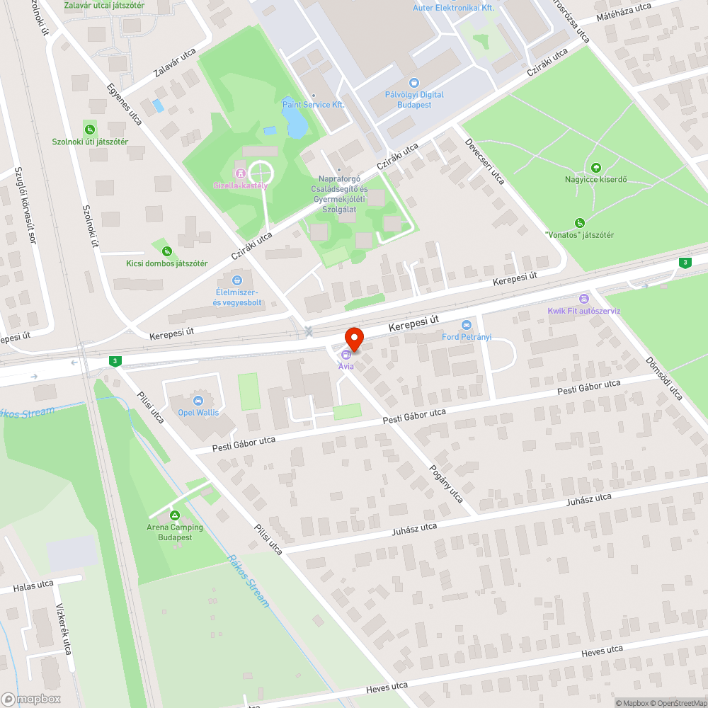 Rosszul beállított jelzőlámpa bejelentés helye