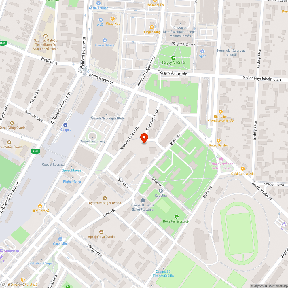 Hiányos padok bejelentés helye