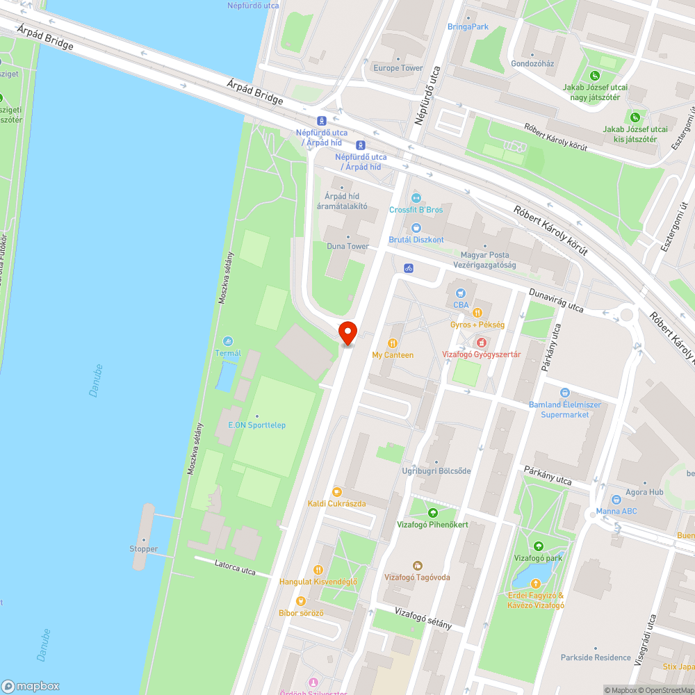 Gyalogátkelő felfestés erősen kopott bejelentés helye