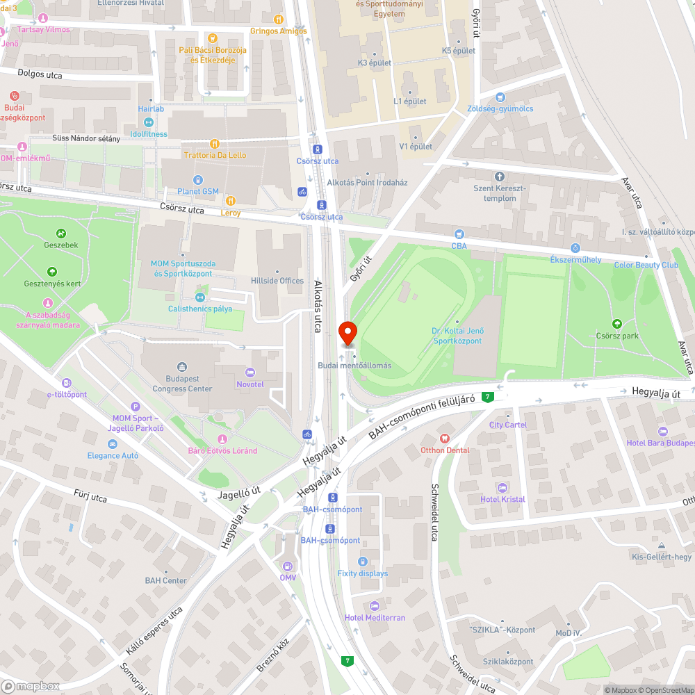 Lekoptak a busz-kerékpársáv jelzései bejelentés helye