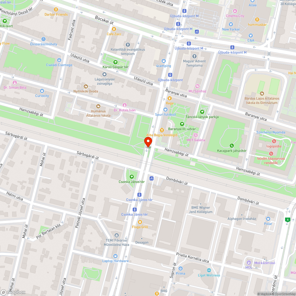 Lekopott kerékpáros átvezetés bejelentés helye