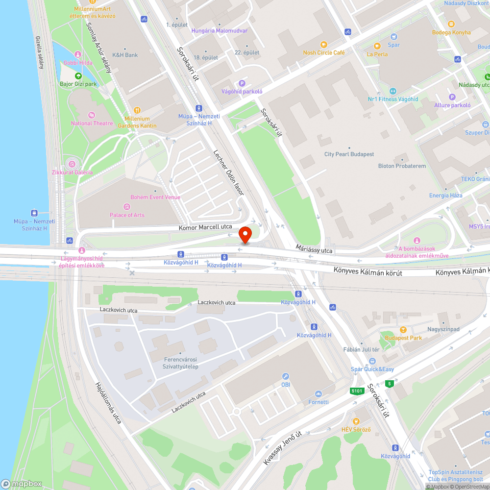 Hiányzó kerékpárút jelzések bejelentés helye