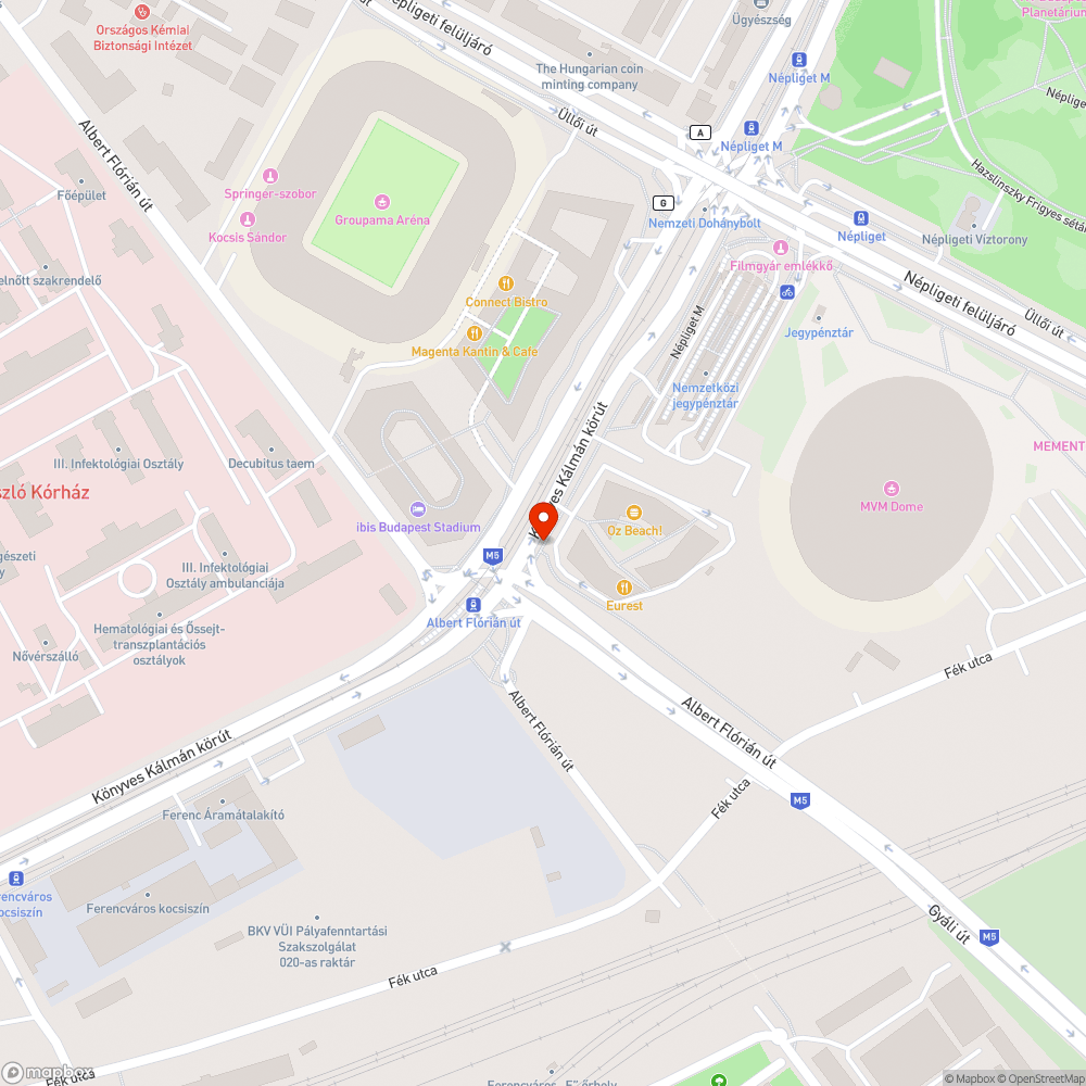 Táblahiány miatt megszűnt kerékpárút bejelentés helye