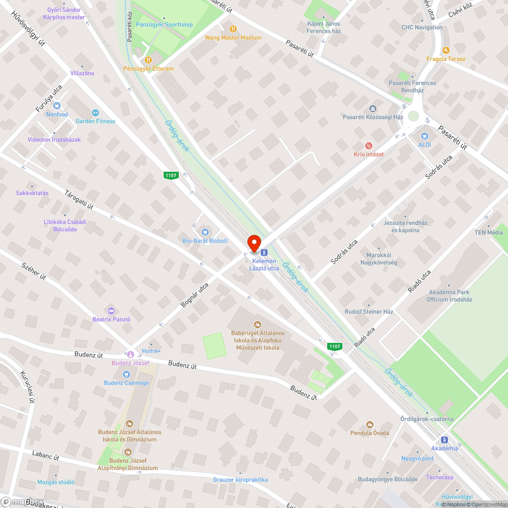 Csomópontban ragadó autók bejelentés helye