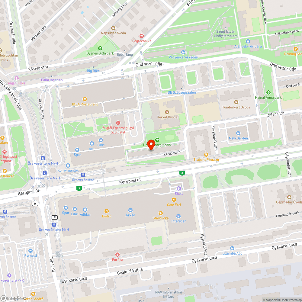 Serult szemetes bejelentés helye