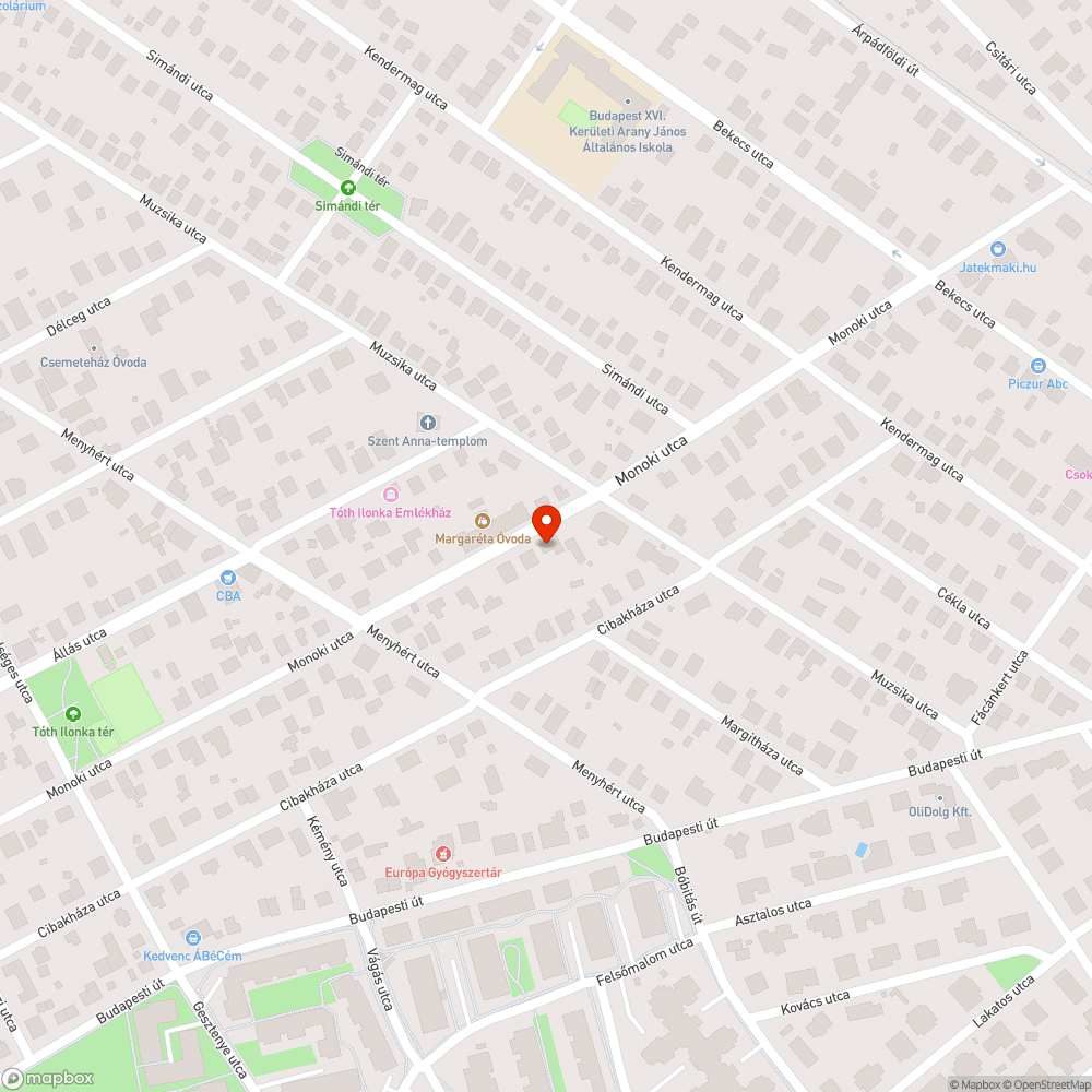 Megállóhely üveg bejelentés helye