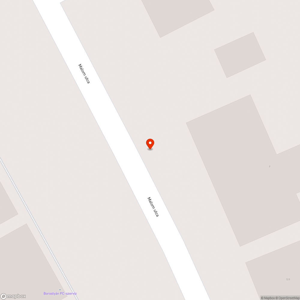 Üvegszilánk bejelentés helye