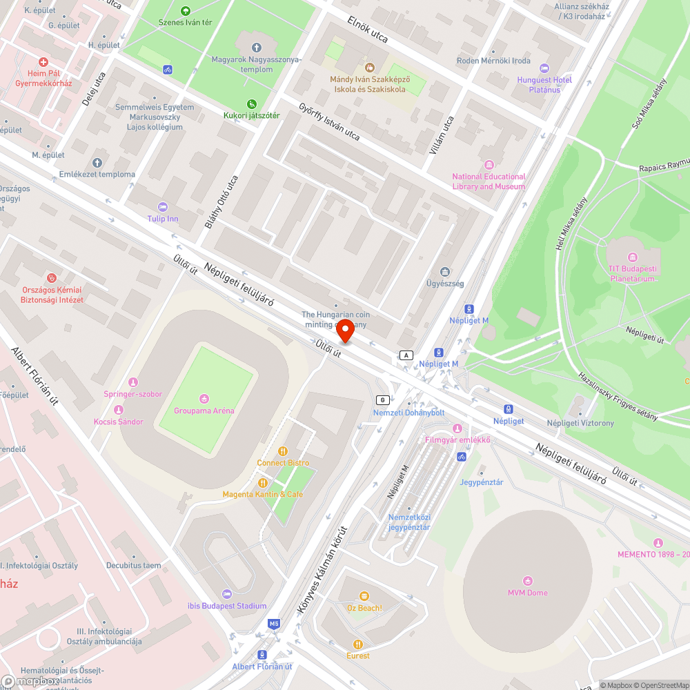 Balesetveszély bejelentés helye