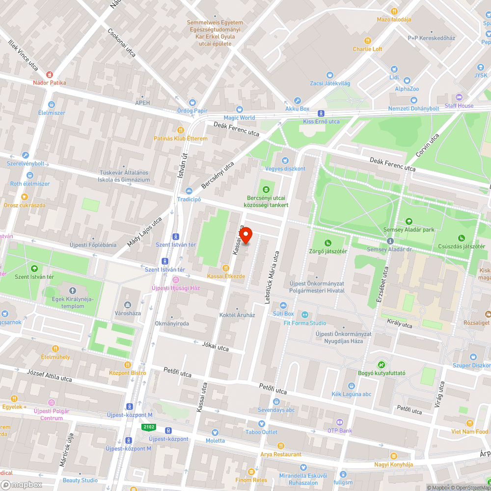 Újpest illegális lerakat bejelentés helye