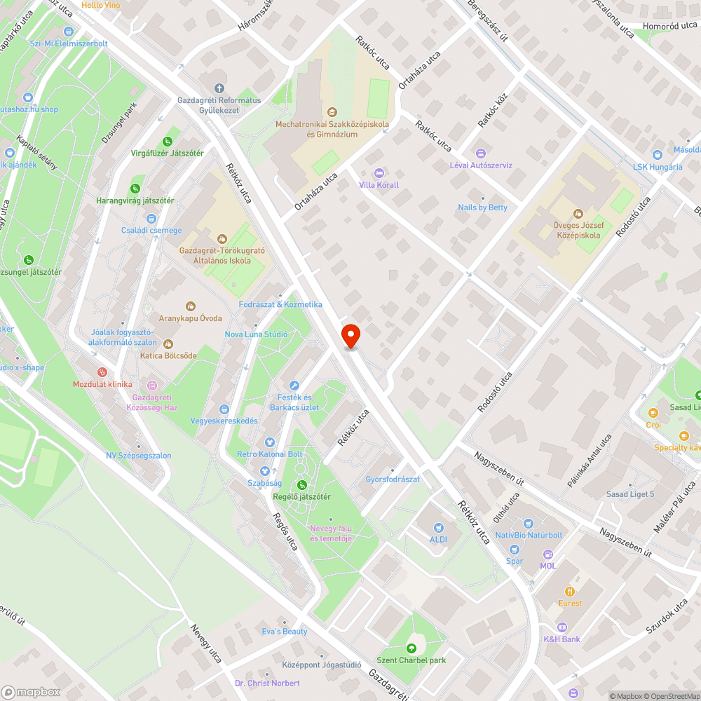 kátyú bejelentés helye