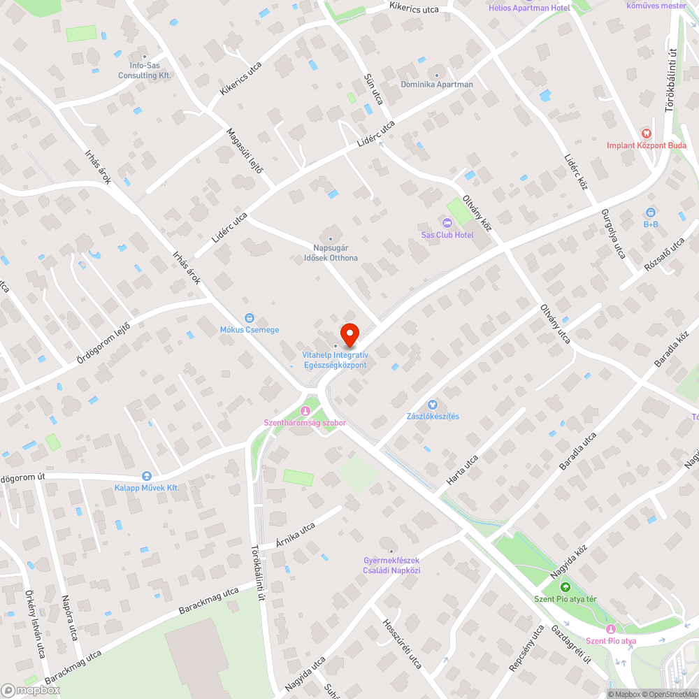 Tócsák a buszmegállóban bejelentés helye