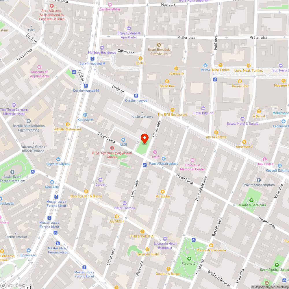 park nagyon szemetes bejelentés helye