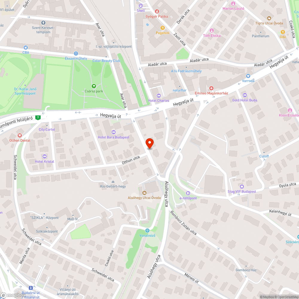 Kidőlt behajtani tilos tábla bejelentés helye