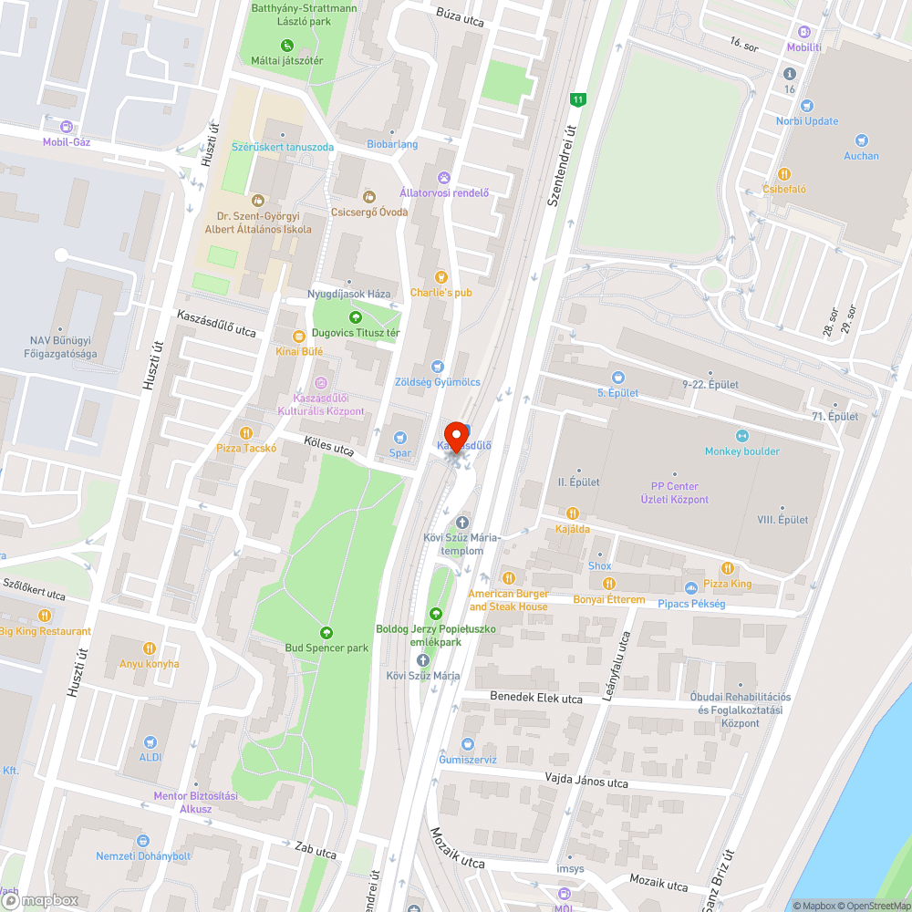 Ajtónyitó pneumatika hibája a 1103 pályaszámú kocsi B végén bejelentés helye