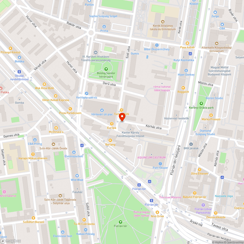 Lerakat bejelentés helye