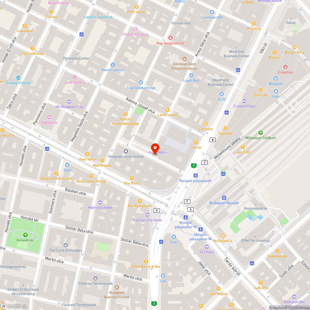 Elfelejtett építő anyag bejelentés helye