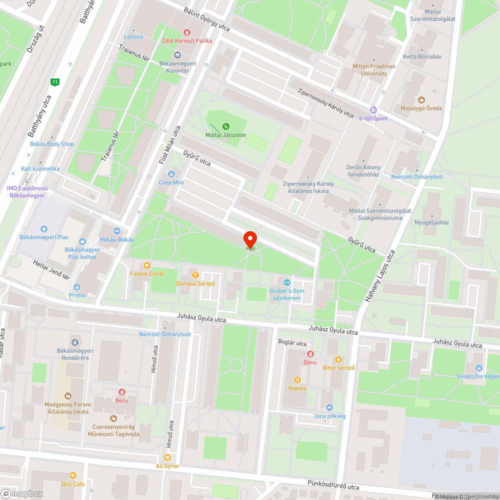 kiálló betonlap a parkolóban bejelentés helye