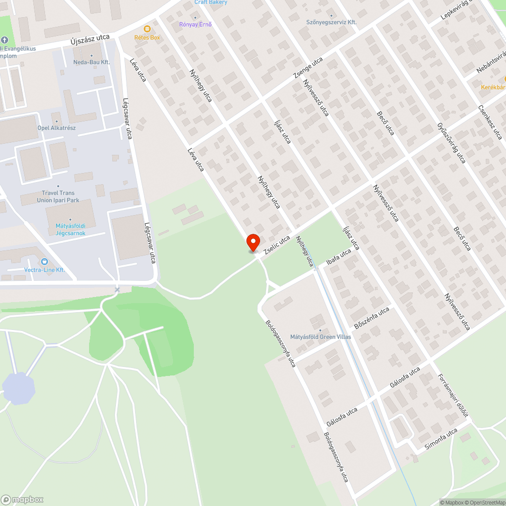 Eldugult csatorna bejelentés helye