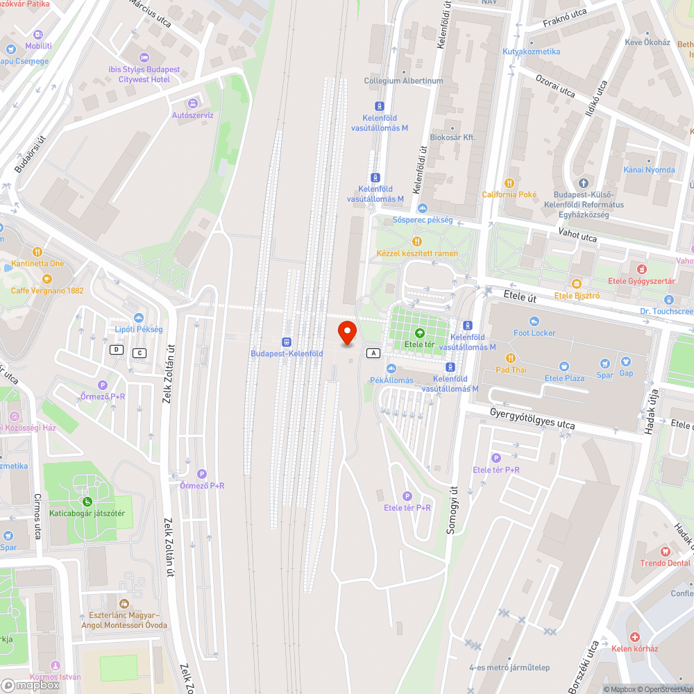 Nem működő lift bejelentés helye