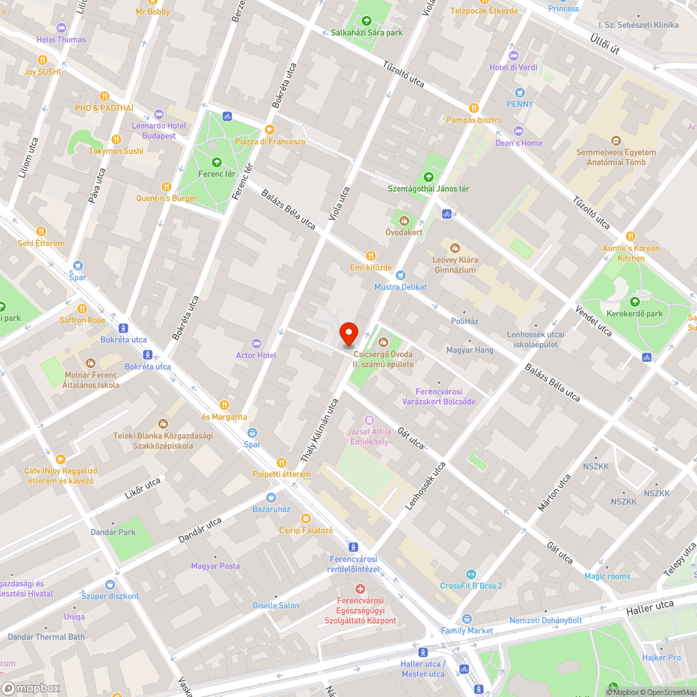 kidőlt poller bejelentés helye