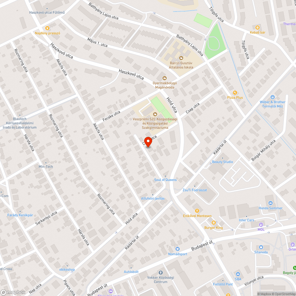 Rossz állapotú járda bejelentés helye