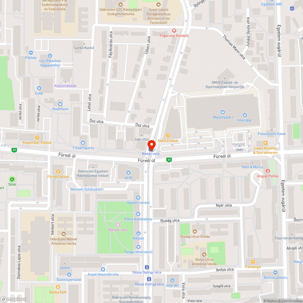 Nem működő jegyautomata bejelentés helye