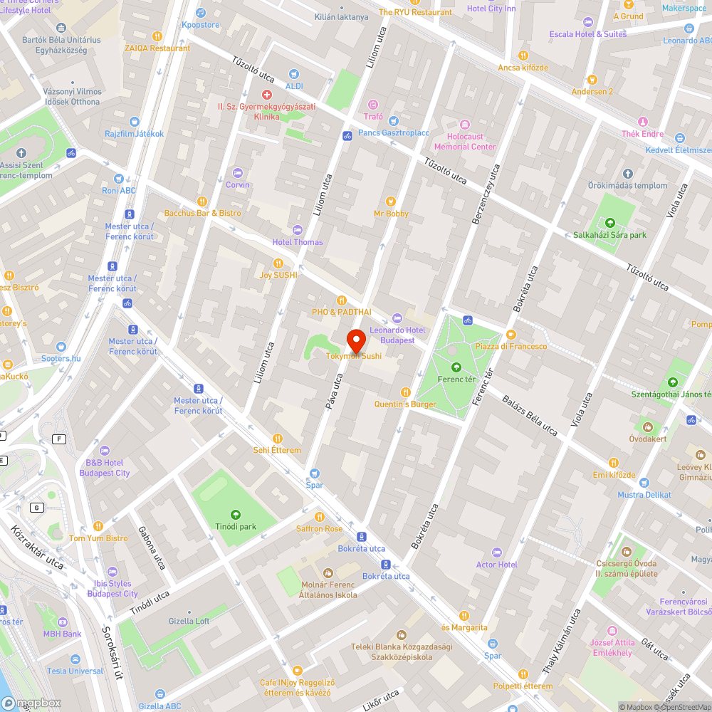 Páva utcában tábla megdőlt bejelentés helye