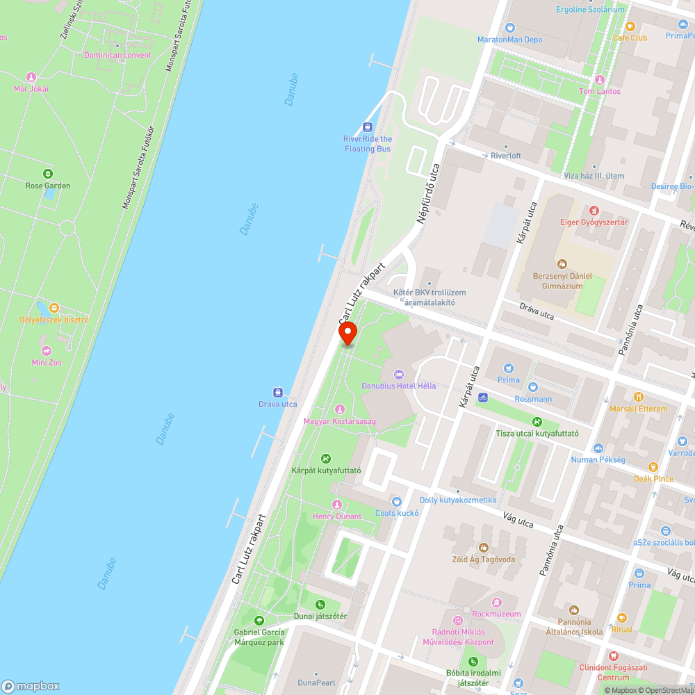 Sötét bicikliút bejelentés helye