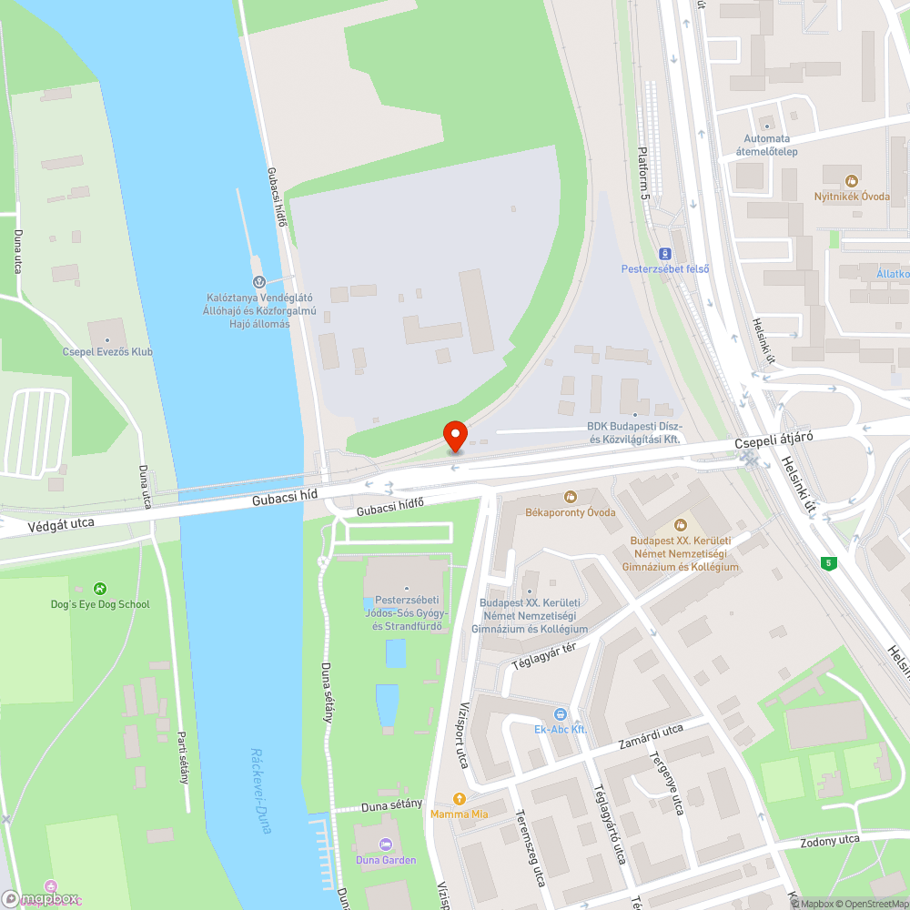 Borostyán az útra dőlt bejelentés helye